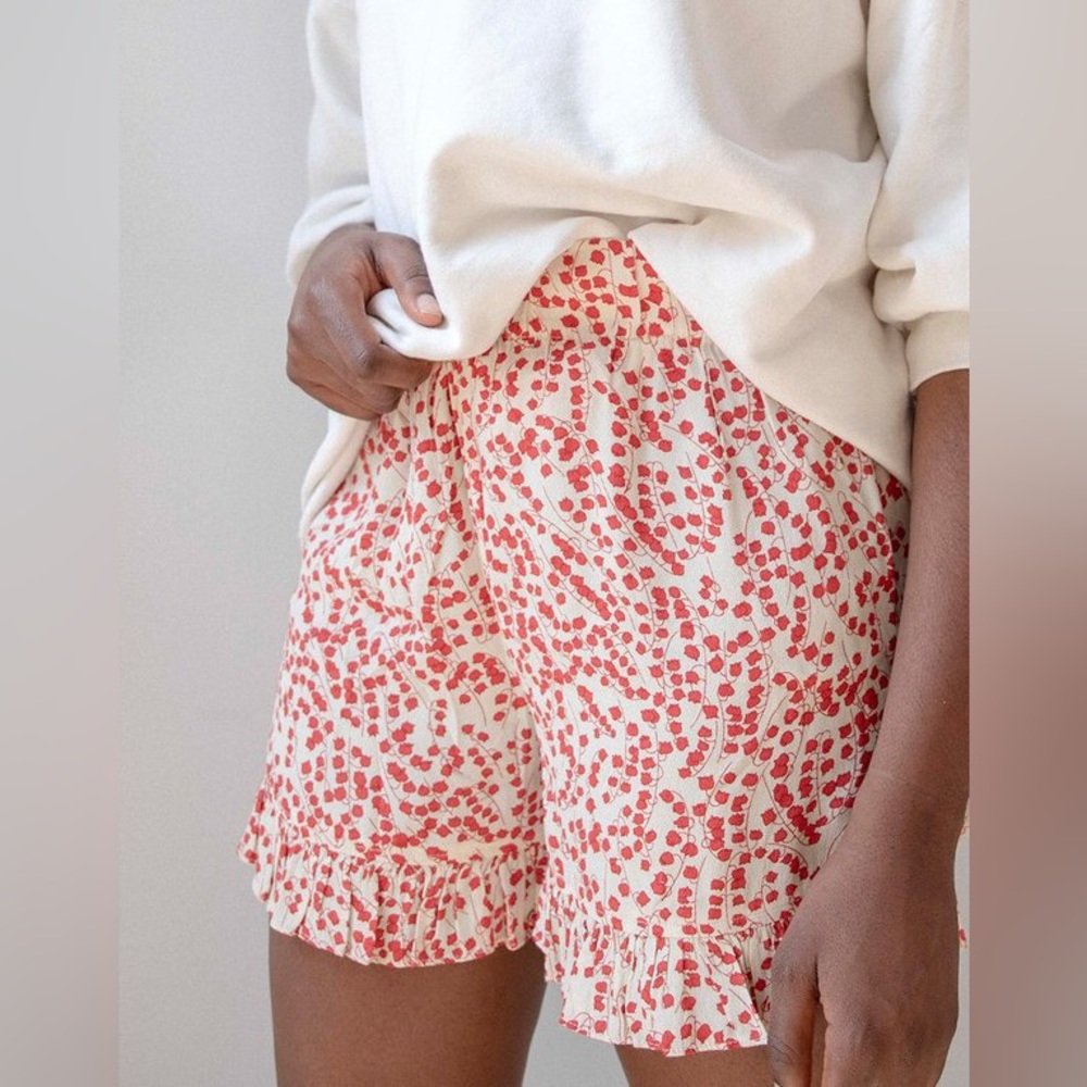 Ganni Crepe Shorts